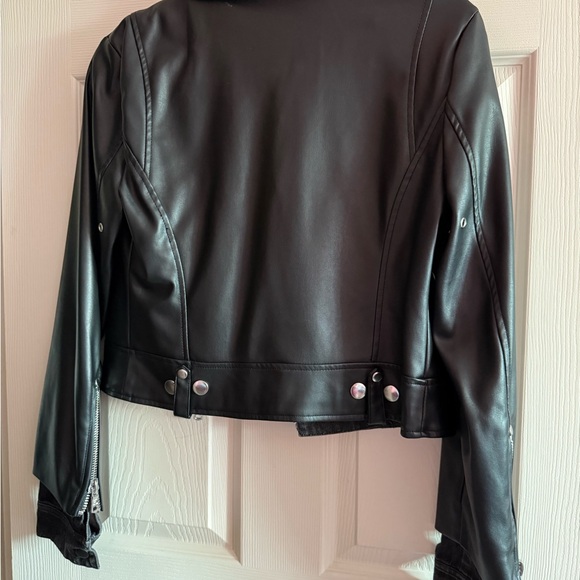 Alex Les Filles faux leather moto jacket - Picture 8 of 9